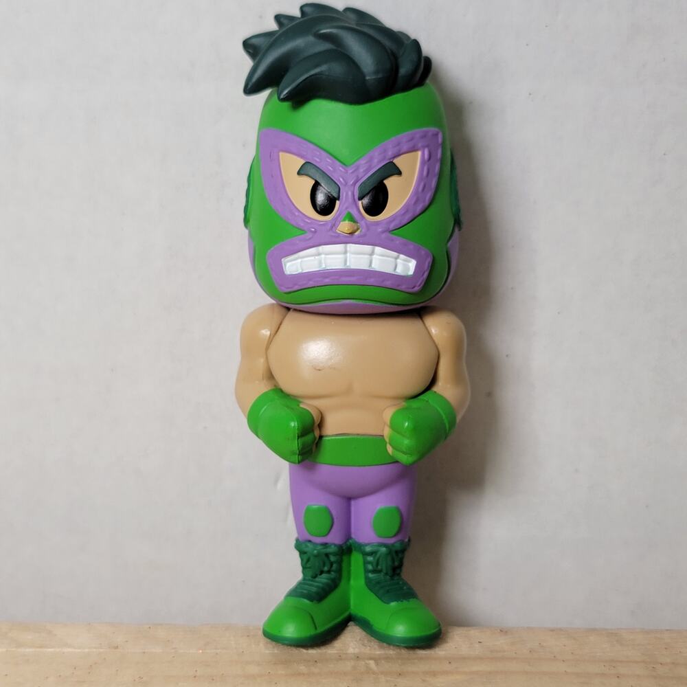 Funko Soda Marvel Lucha Libre El Furioso Hulk Vinyl Figure